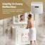 Ensemble de meuble-lavabo de salle de bain avec comptoir en céramique et miroir mural