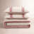 Gilroy Farmhouse / Country Cotton Striped Quilt-1356306002-1356306001