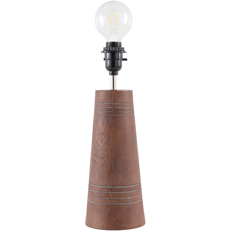 Lampe de table Cambrea, Brun