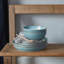 Denby Azure Haze Coupe 12 Piece Dinnerware Set, Service for  4