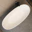 65 in. x 30 in. Solid Surface Freestanding Soaking Bathtub with Centre Drain in Matte White