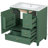 Bathroom Vanity with Sink, Two Doors with Shelf 33.7"H x 30"W x 18.3"D-1220351514-1220351513