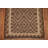 Brown Kilim Reversible Wool Runner Rug 3x7