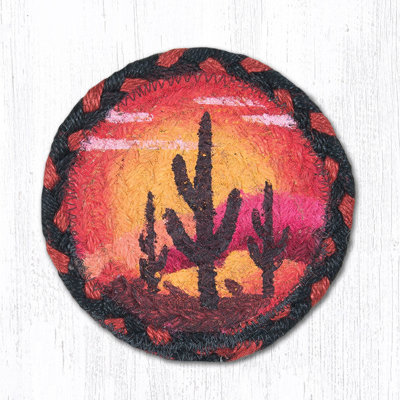  IC-319 Desert Sunset Printed Coaster 5"x5"