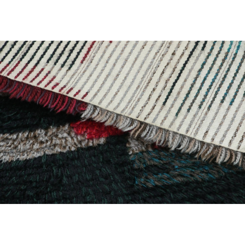 Scandinavian One-of-a-Kind 2'10x4'7 Hand Knotted Area Rug
