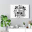 God All Things Are Possible - Wrapped Canvas Print-716177862