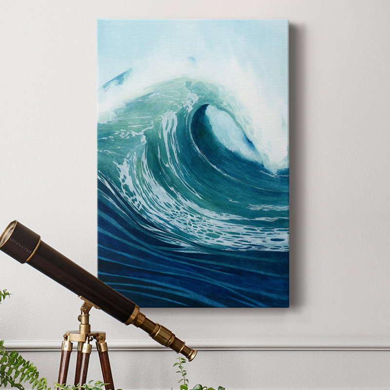 Sea Foam I - impression sur toile tendue, H 36 po x l 24 po x P 1 po