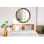 Huldar Glass Flat Wall Mirror