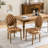 French Style Antique Painting Dining Chair ,Set of 2-738334055