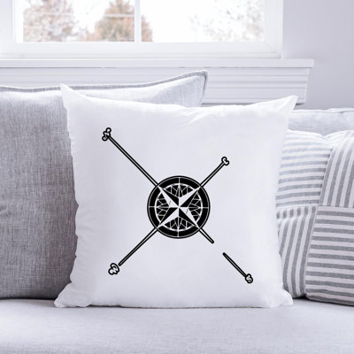 Nautical Sea Life_106 - Coussin décoratif avec coussin décoratif