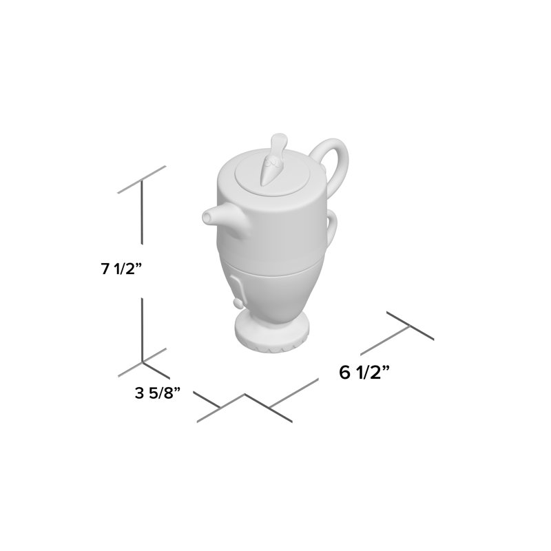 Alvarez 32 oz. Théière en porcelaine