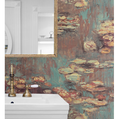 Amiina Peel & Stick Floral Roll