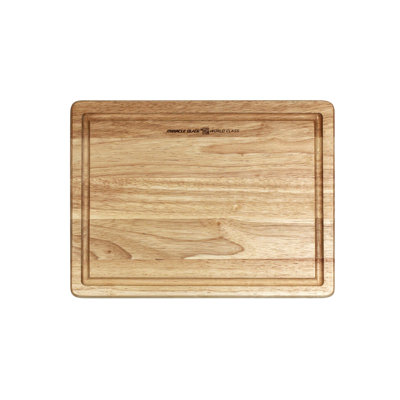Miracle Blade Official Cutting Board - Solid Natural Wood - Expertly Crafted and Versatile