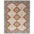 Arkadijus Southwestern Handmade Tufted Area Rug in Brown / Blue-953330926