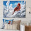 Canada, cardinal rouge, Winter Wonderland II - reproduction-2040848796-2040848793