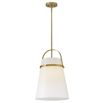 Medium Modern Downrod Pendant Light