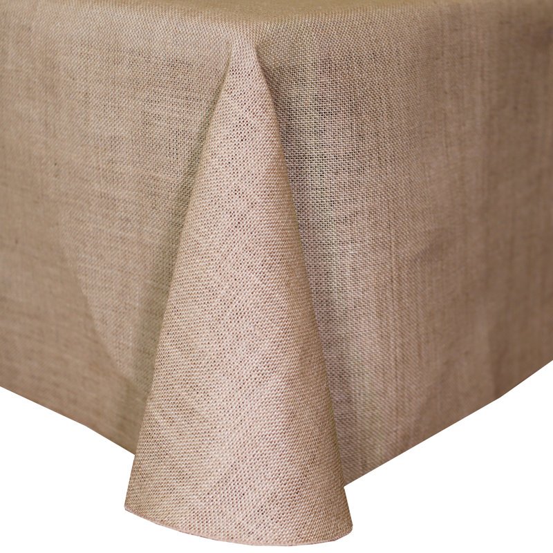 Solid Color Oval Tablecloth, 102" x 60", 1