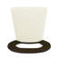 Ensemble de 2 tabourets de comptoir sans accoudoirs (brun foncé + beige)-1961383752-1961383755
