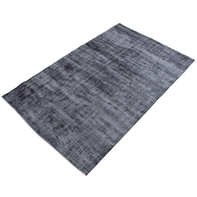 Tapis noir à transition de couleur 6 pi 10 po x 10 pi 4 po
