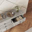 Commode en bois de style rétro avec 6 tiroirs, armoire de rangement pour chambre à coucher-323544307