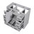 Rillia 35.5 " Single Double Bathroom Vanity Base
