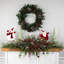 Décoration de Noël 12 po Père Noël avec canne en bonbon