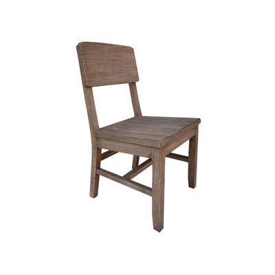 Sahara 17.5'' H Solid Wood Side Chair