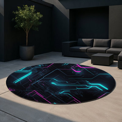 Tapis intérieur et extérieur Hyper Spectra