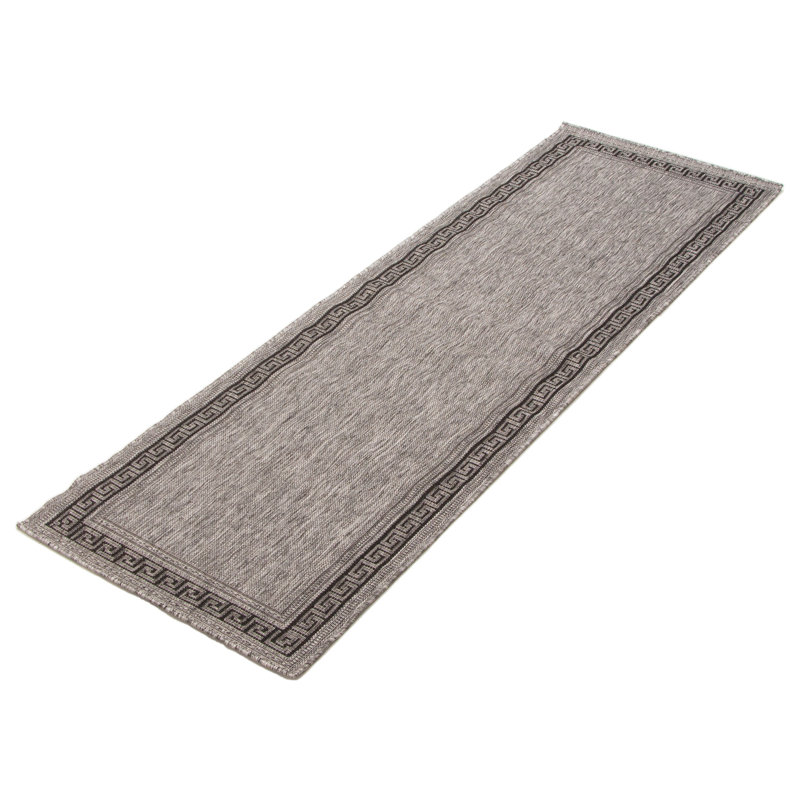 Narita Grey Rug, Runner 2'8" x 8'2"