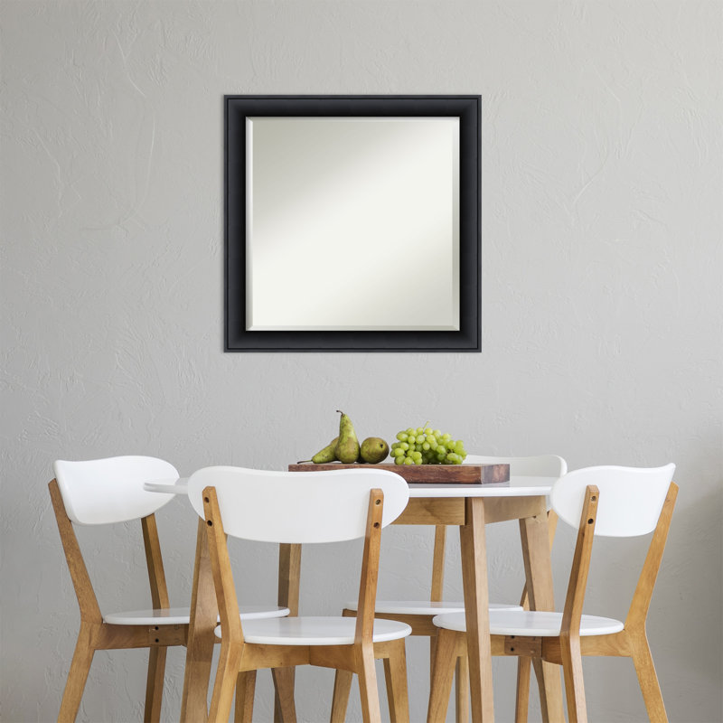 Miroir d'appoint Bonnie, H 23,38 po x l 23,38 po x P 0,87 po