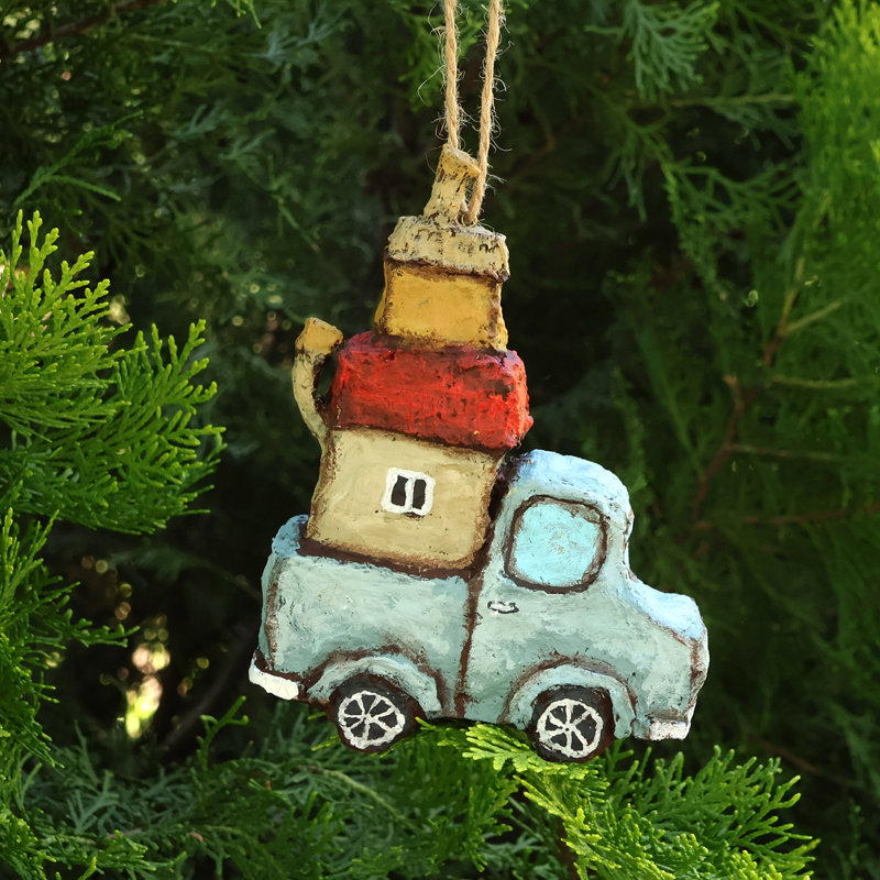 5 in. Handmade Hanging Figurine Ornament