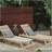 Wooden Chaise Lounge,Set of 2-883839772-883839769