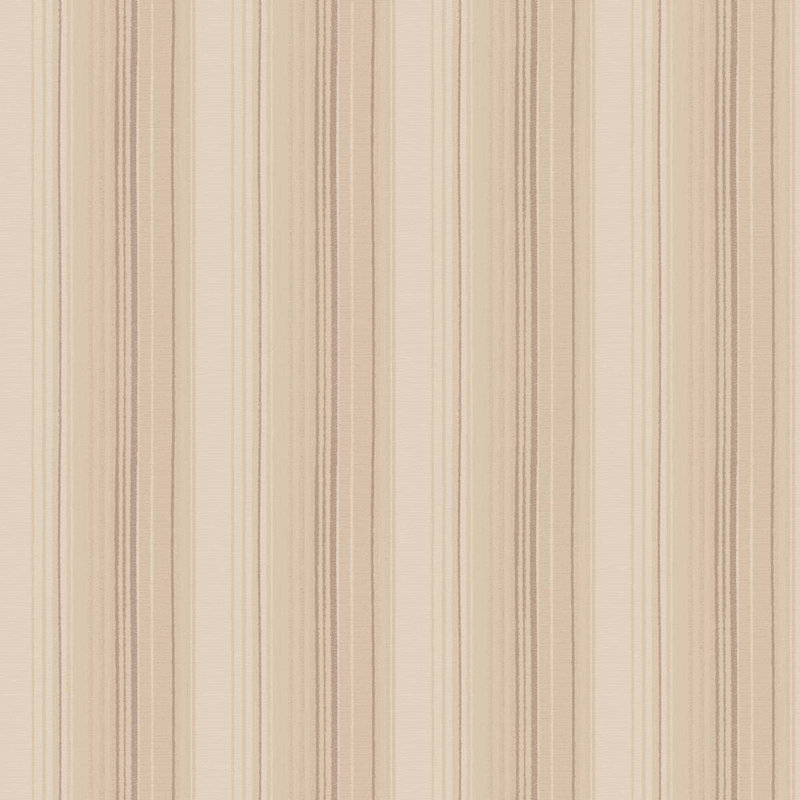 Richardson Striped Roll, Cream/Mauve