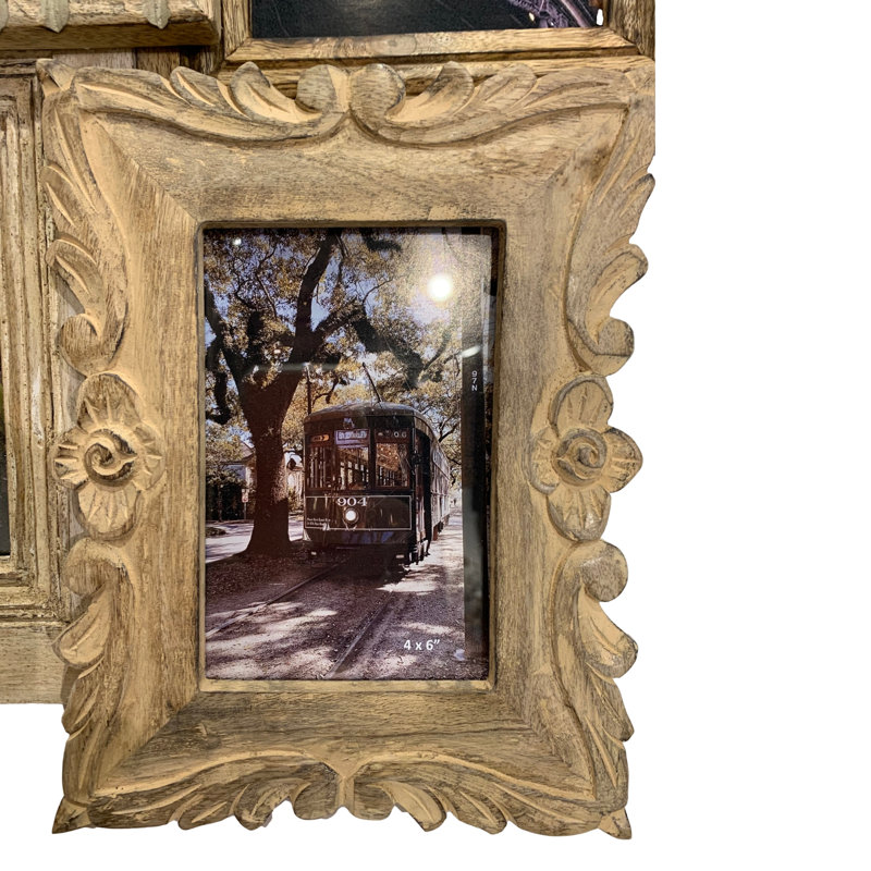 Oliverson Wood Embossed Picture Frame