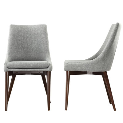 Chaise d'appoint en lin Leonitus