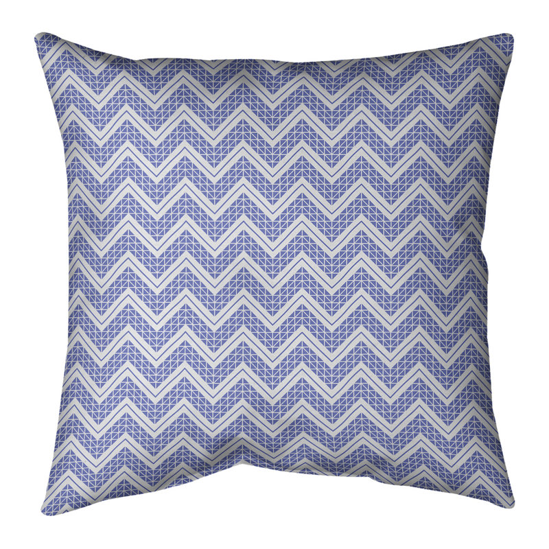 Coussin Rhonda Cheval, Bourre en polyester, Bleu pâle, Polyester sergé