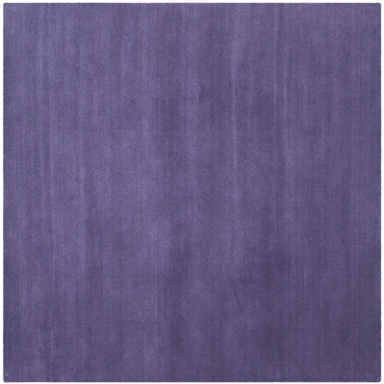 Frann Hand Tufted Wool Solid Color Rug
