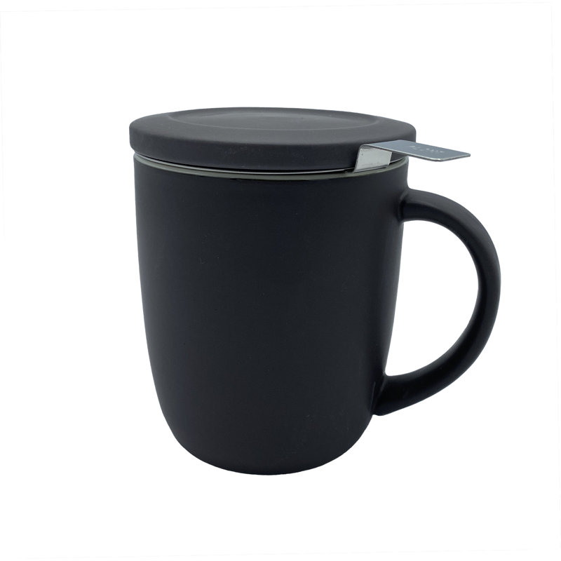 Valenzuela Stoneware Coffee Mug, Black