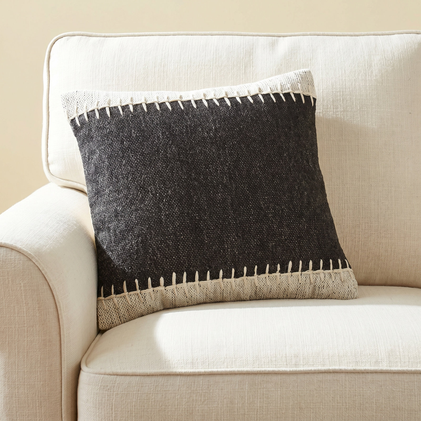 Nolea Wool Pillow Cover