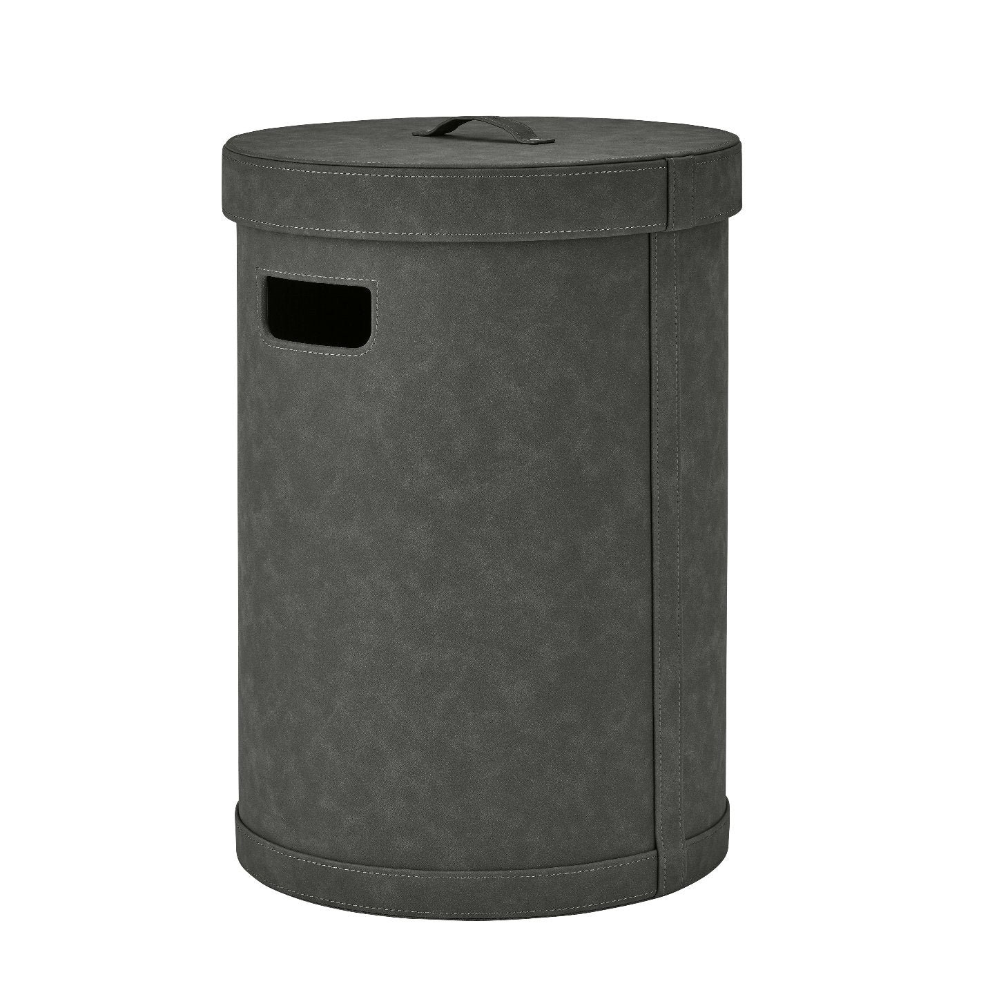 SAHLA Leather Bin, 52.8, Gray