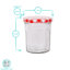 Glass Jar - Set of 12-119687121-119687116