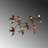 Nykeemah Hand-Painted Decorative Metal Wall Accessory, 27.2 x 16.1 x 2.8 inches | 100% Metal Construction, Thickness: 0.06 inches | Unique Color Variations, Easy Wall Hanging Design | Perfect for Home Decor & Art Displays