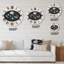 Horloge murale moderne Mid-Century-261401761