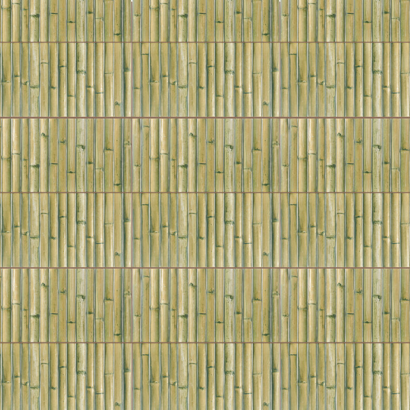Bamboo 5.88'' W x 11.88'' L Tile, Matcha Green