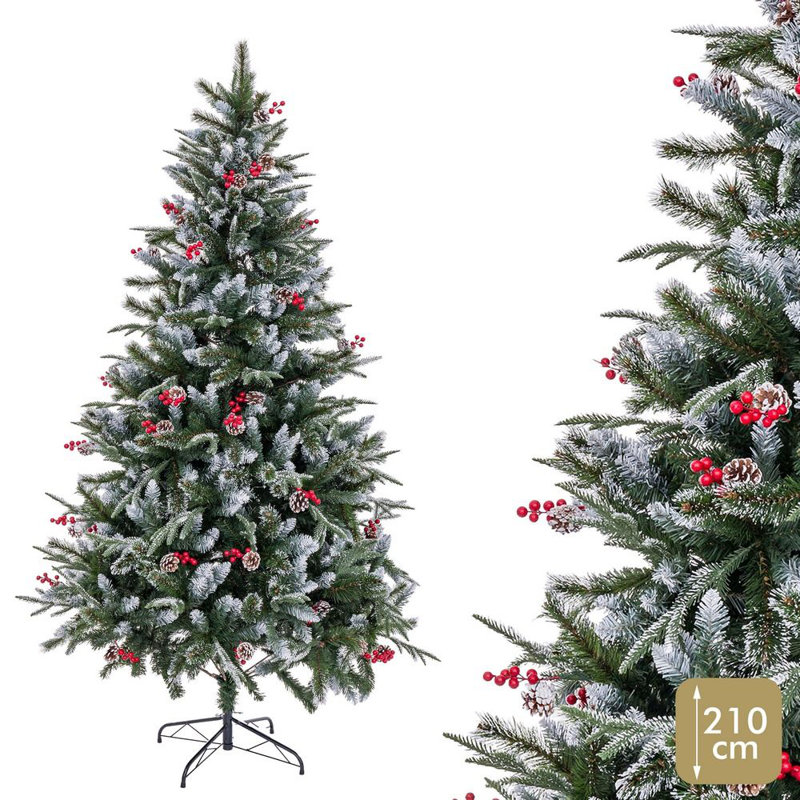 Artificial Fir Christmas Tree, 6'10"
