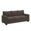 Beaulah Modern Fabric Upholstered Square Arm Sofa-100169691