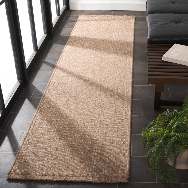 Leonara Retreat Performance Geometric Rug, Runner 2'2" x 8'