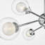 Lyndhur Glass Semi Flush Mount