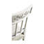 White Upholstered Dining Chair