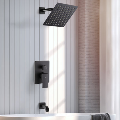 Shower Faucet with Tub Spout